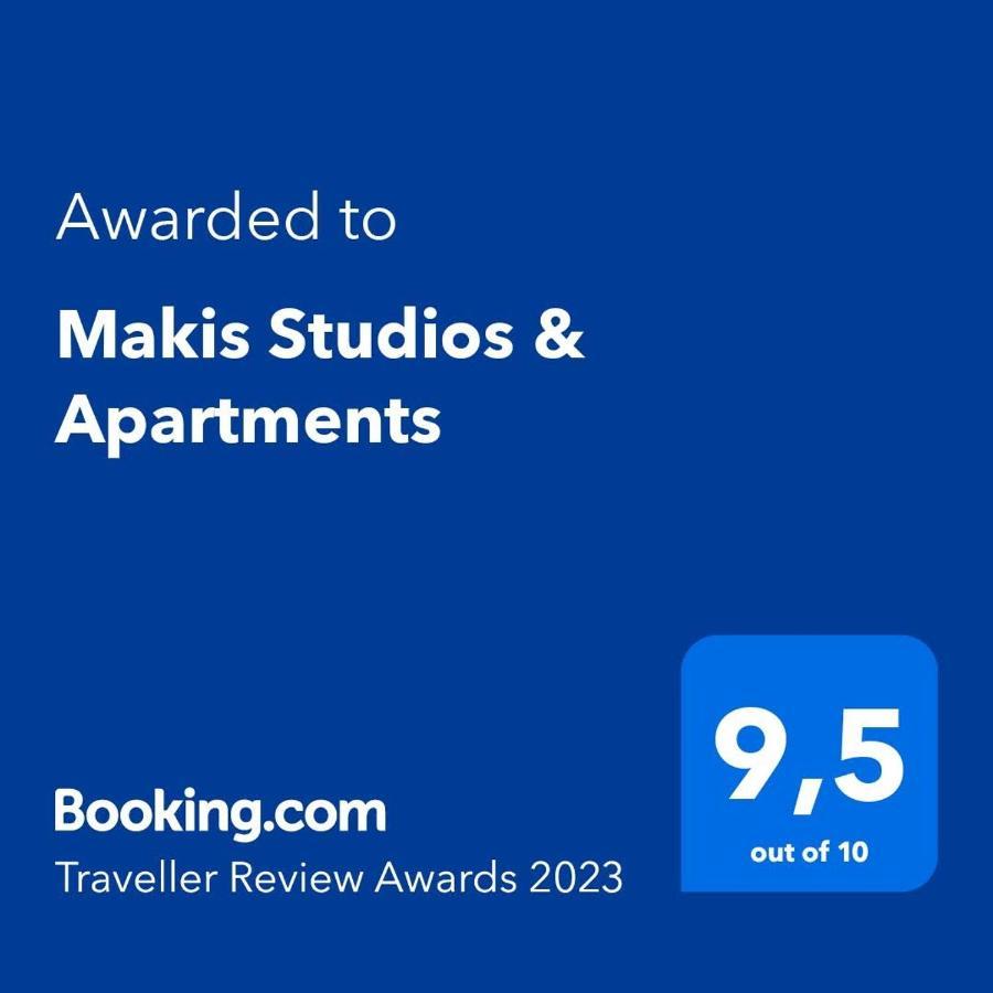 Makis Studios & Apartments Порос Экстерьер фото